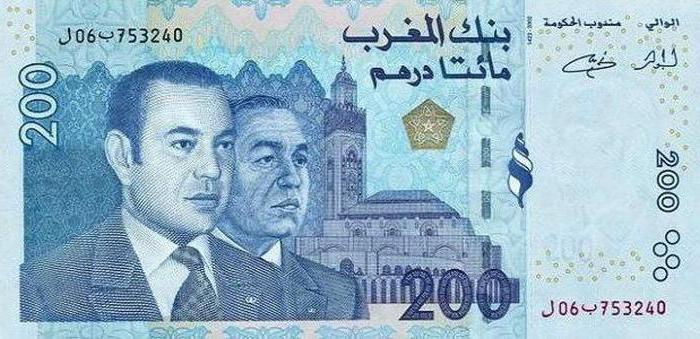 Офіційна грошова одиниця Марокко. Валюта країни. Її походження та зовнішній вигляд.
